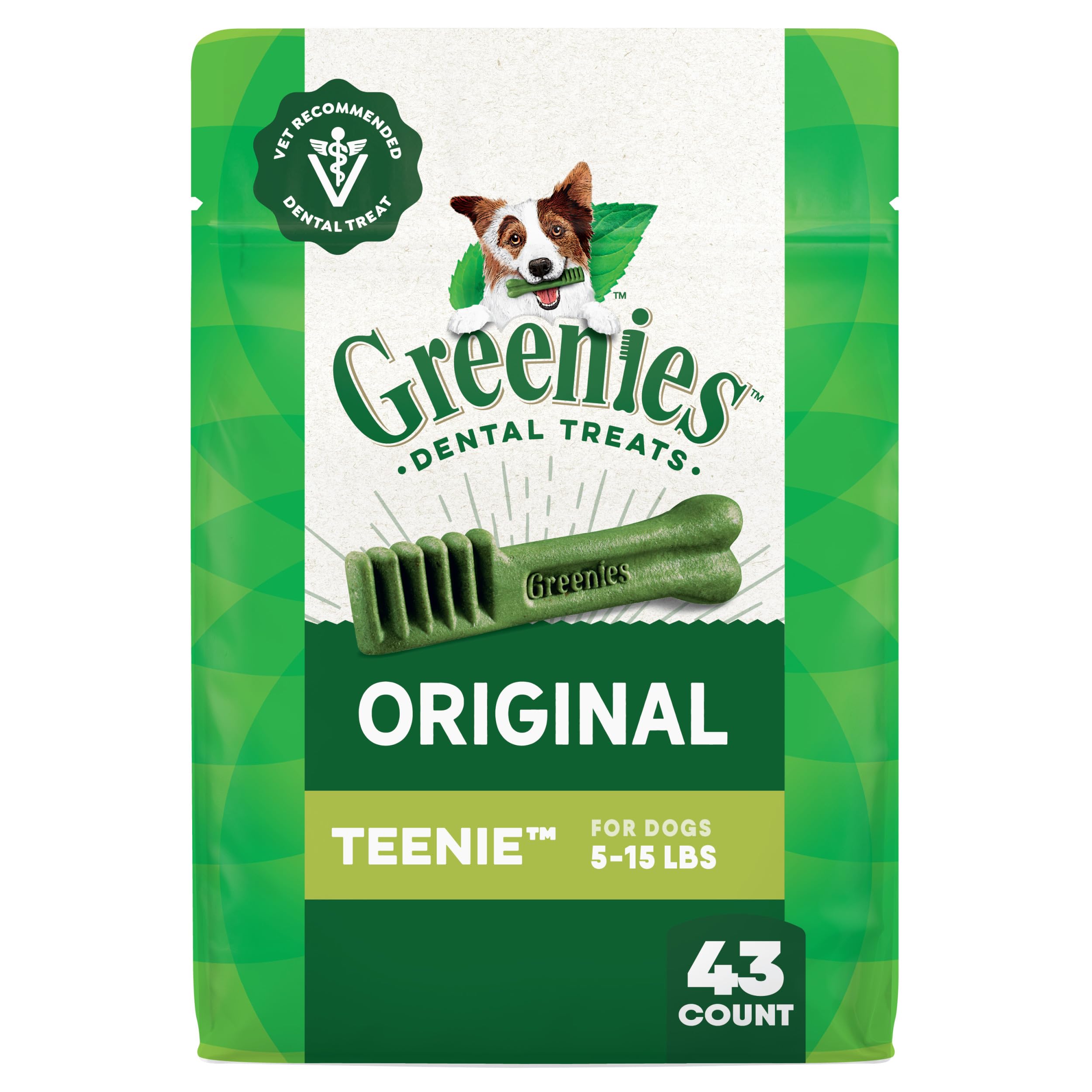 Greenies Teenie Dental Dog Treats: Vet-Recommended for Small Dogs