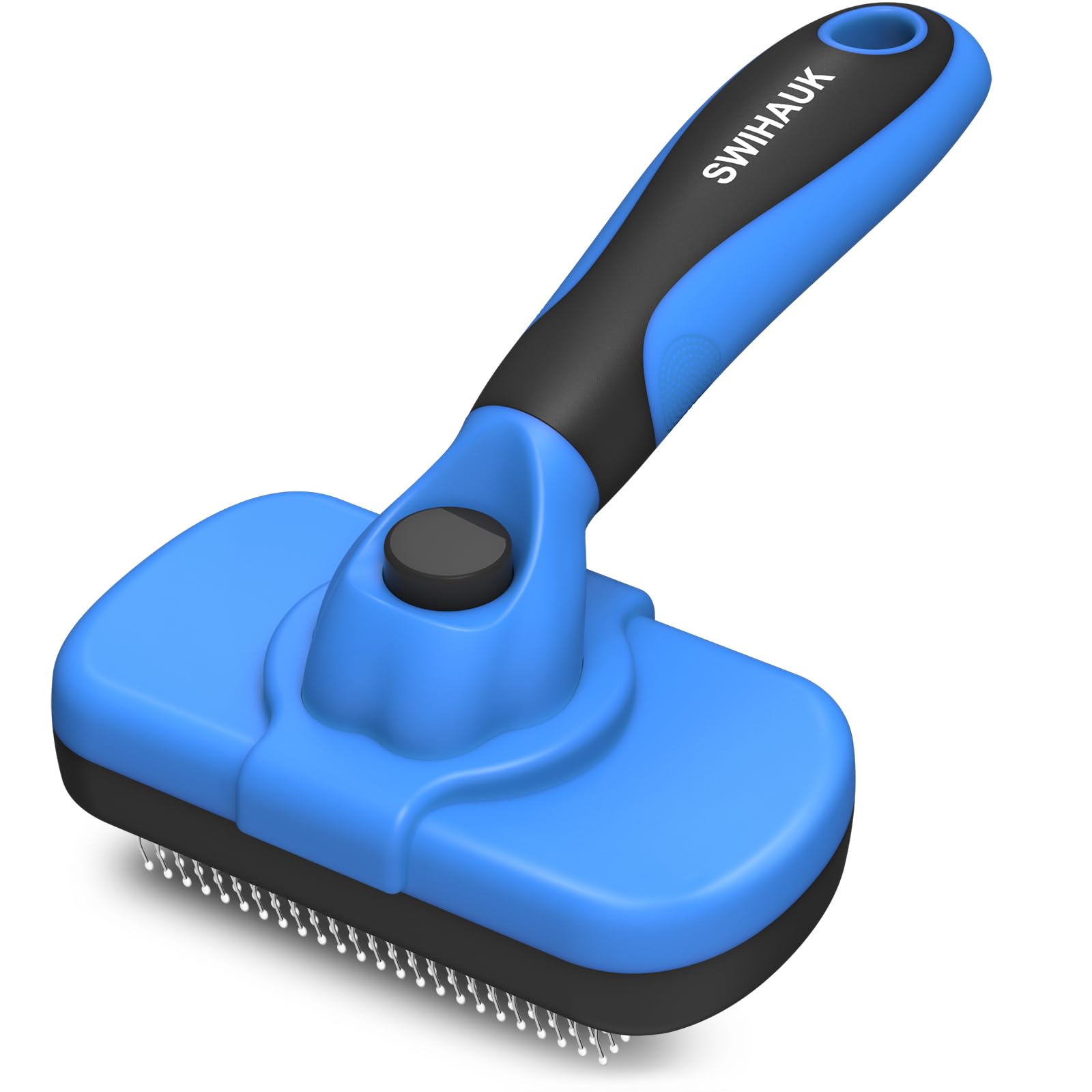 Swihauk Self Cleaning Slicker Brush: Gentle Deshedding Tool